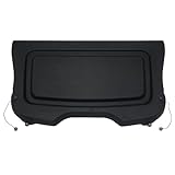 Powerty Cargo Cover for 2012-2017 2018 Ford Focus Accessories Trunk Cover Retractable Trunk Shielding Shade Cargo Luggage Cover Black