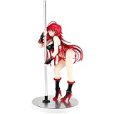 Anjinguang Rias Gremory Figura de anime Girl Pole Dance Edition modelo escala 1/7 ilustración anime, estatua de colección de regalos 25 cm