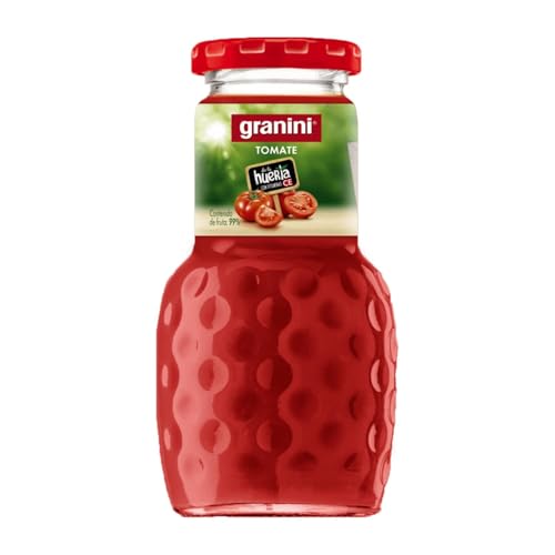 Refrescos y Mixers Caja de 24 unidades Granini Tomate 100% Exprimido con Pulpa Botellín 20 cl