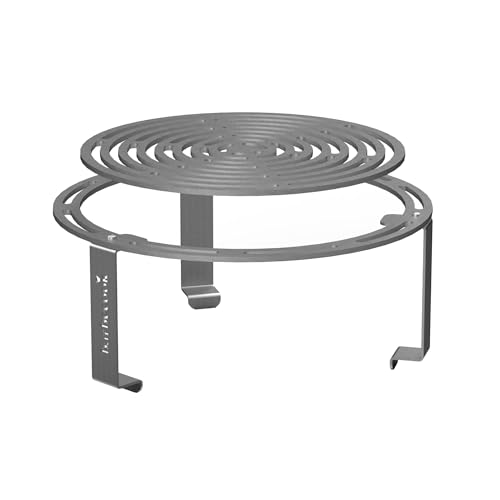 Barbecook Grille et Support surélevée Dynamic Centre Stand 36cm - Acier au Carbone de 6 mm d'épaisseur