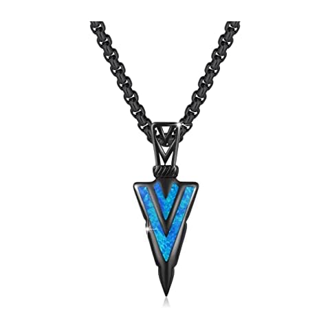 CUOKA MIRACLE Black Opal Arrow Necklace Cover