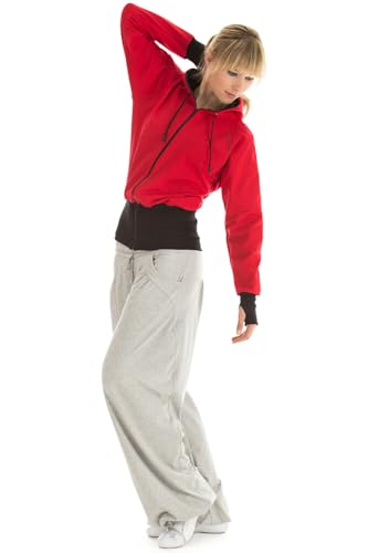 WINSHAPE Damen Wte3 Trainingshose, Grey-melange, L EU