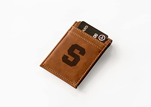 Image of NCAA Laser Engraved Front Pocket Wallet - Compact /Comfortable /Slim