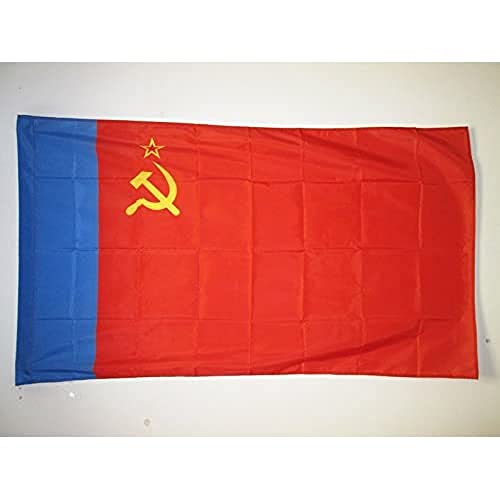 AZ FLAG Russian Soviet Federative Socialist Republic 1954-1991 Flag 2' x 3' for a pole, Soviet Russia RSFSR flags 60 x 90 cm