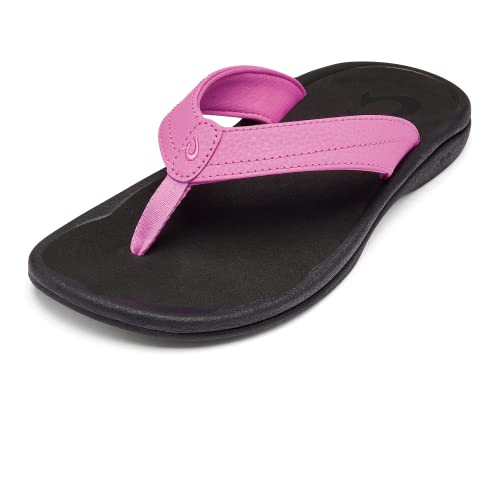 Image of OLUKAI Ohana Women's Sandals, Water Resistant Flip Flops with Arch Support, Lightweight Comfort for Beach & Travel, Enhanced Traction for Wet Surfaces