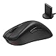 BenQ Zowie EC1-DW Kabellose 4K-Maus für E-Sport, Sportwissenschaft, optimierter 4K-Empfänger, 63 g, asymmetrisch, treiberlos, 3950 Sensor, 4K-Abrufrate