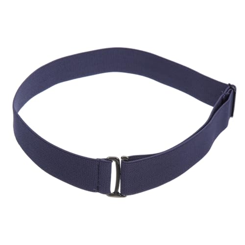 NOLITOY Adjustable Elastic Belt Women Men Invisible Jeans Belt Ratchet Buckle Fashion Stretch Waist