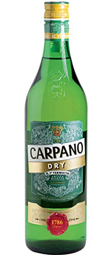 Carpano Dry Vermouth 18% 0,75l Flasche Cover