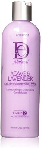 Design Essentials Agave & Lavender Moisturizing & Detangling Conditioner-Blow-Dry & Silk Press Collection - 12oz