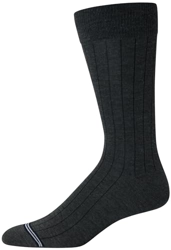 Nautica Mens Dress Socks Business Formal Comfort Stretch Crew Socks 5 Pack