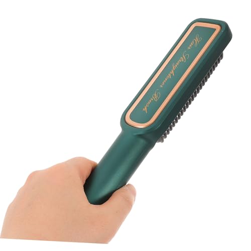 Plancha para el Cabello Abaodam con Placas Cerámicas, Temperatura Ajustable, Color Verde, Voltaje 110 V, Enchufe Estándar EE.UU., Ideal para Viajes y Uso Diario miniatura 4