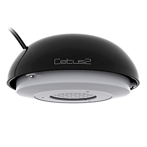 AquaticLife HM Electronics Cetus2 Freshwater Wireless LED Aquarium Pendant Light Fixture Fish Tank Color Lighting Unit WiFi App Controlled Smart Lights for Plants 