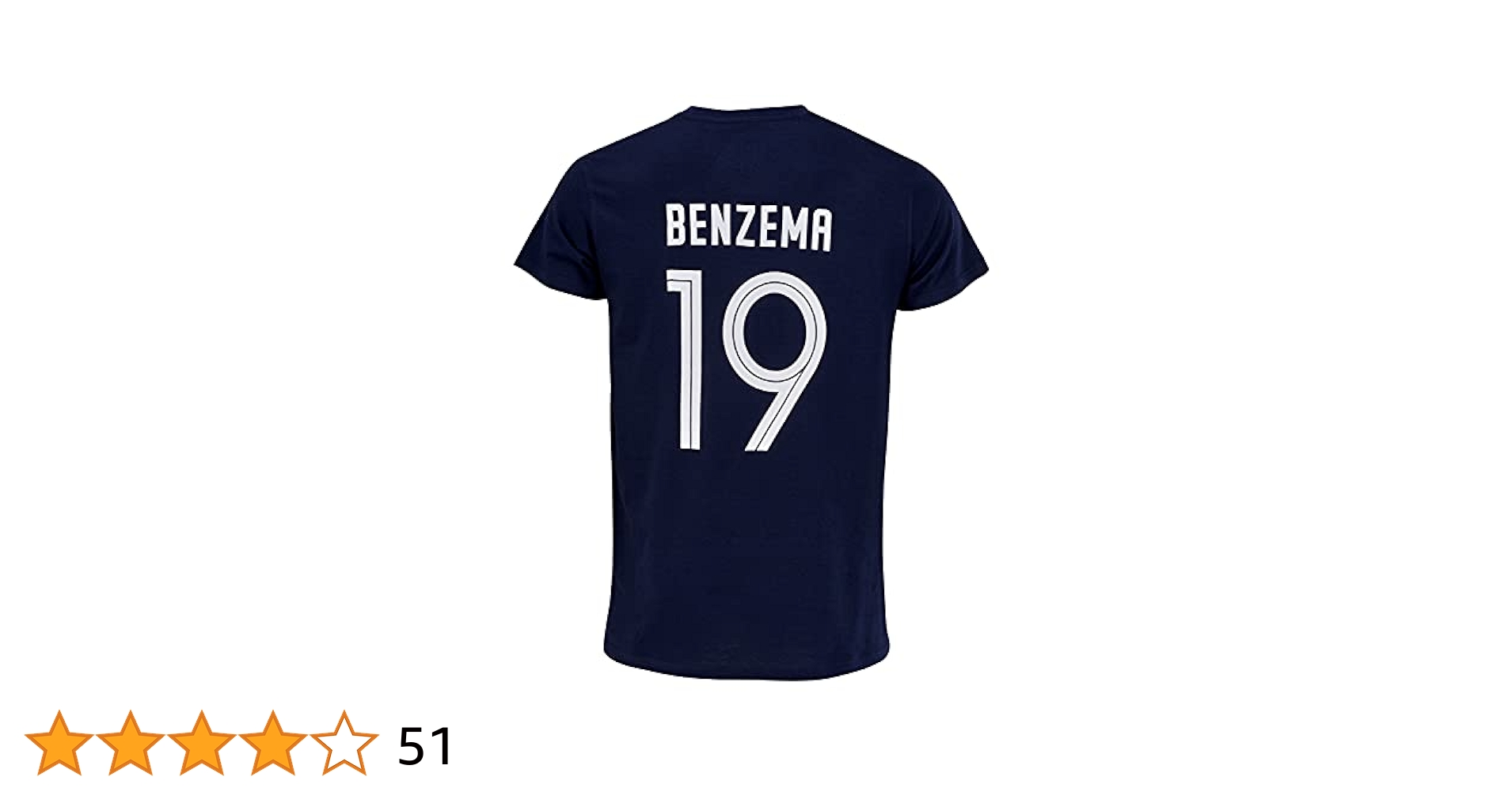 EURO2020 フランス代表 Benzema 19 レプリカシャツM バッジ付 EURO2020 フランス代表 Benzema 19 レプリカシャツM バッジ付