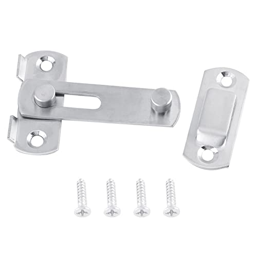 Stainless Steel Hasp Lock for Sliding Doors and Home Hardware for Cabinets and Fitting Rooms