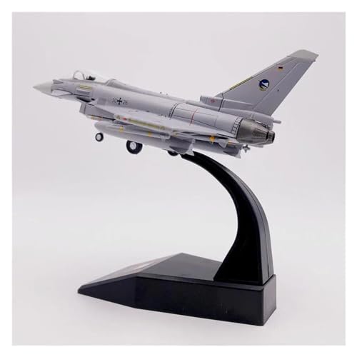 Modelo de avión de metal Typhoon EF2000 a escala 1:100, réplica de colección de alta calidad