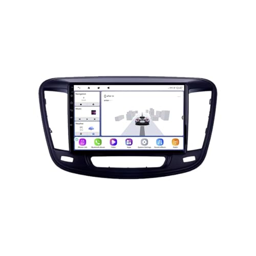 Radio Android Chrysler 200 compatible con Carplay inalámbrico para solucionar la falta de GPS