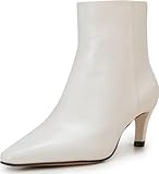 Vince Camuto Women's Quinley Ankle Boot, Coconut Cream, 9