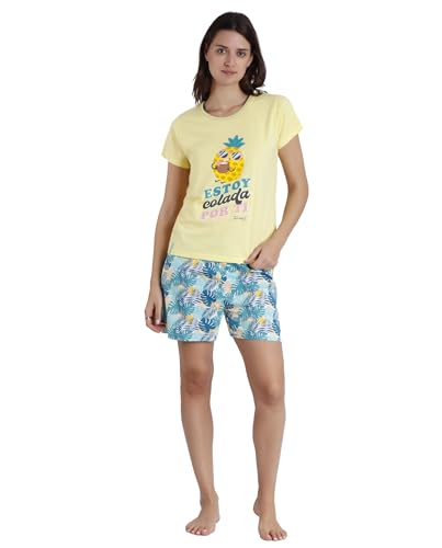 Mr. Wonderful Pijama Manga Corta Piña para Mujer