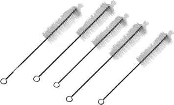 Nylon Test Tube Cleaning Brush Washing Test Tube Tool Bottle Cleaner (Pack of 5)