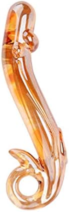 Vidrio Dildo Cristal Cristal Dildo G-Spot Pene Anal Butt Plug Masturbación Estimulador SM Juguete Juguetes Sexuales Diversión Sexual Hacer Súper Grande