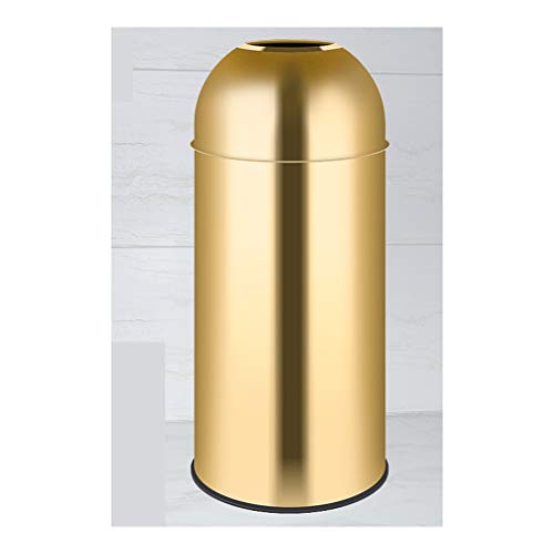 Caneca de basura de acero inoxidable 35L