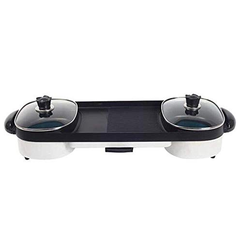 Preisvergleich Produktbild BHDYHM Elektrischer Teppanyaki-Elektrogrill, Grill, Tischgrill mit Einstellbarer Temperaturregelung, abnehmbare, spülmaschinenfeste Antihaftplatte