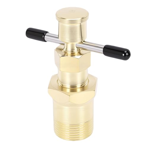 FTVOGUE Extractor de Aceitunas, Herramienta de Extracción de Anillo de Compresión de Aleación Premium para Tubos NPT de 1/2 pulg., 3/4 pulg., con de Palanca Desmontable para Espacios
