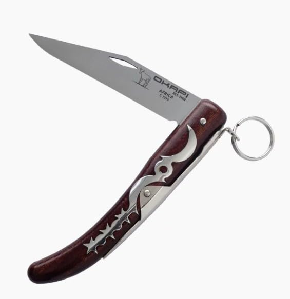 Okapi Lock 907E Folding Knife | Stainless Steel Blade | Lockback