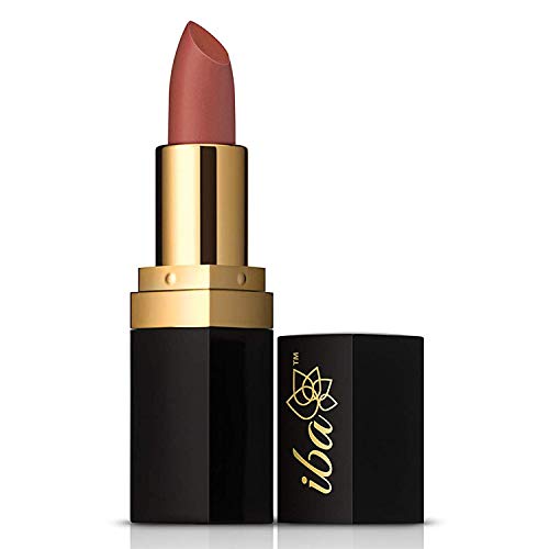 Image of Iba Long Stay Matte Lipstick for Women- M17 Apricot Blush, 4g | Creamy Matte Finish & Smooth Texture | Long-Lasting | Hydrated Lips | Enriched with Vitamin E | Intense Colour & Highly Pigmented | Lip Makeup