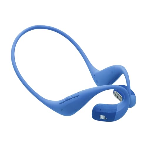 Image of JBL Endurance Pace - Open-Ear Sport Headphones with Memory Wire Neckband, Water & dust Proof (IP68), 2 beamforming mics, up to 10 Hours of Music, Hands-Free Calls and Music Management (Blue)