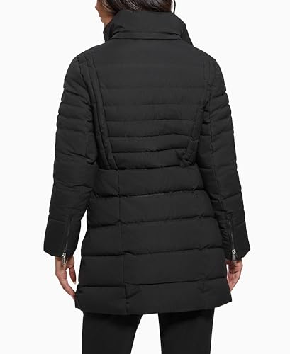 GUESS Women's Calgary Long Hood Puffer Jacket4