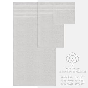 Americansoftlinenluxury6piecetowelset2bathtowels2handtowels2washcloths100cottonturkishtowelsforbathroomsilvergreytowelsets  Urban Country Home Decor American soft linen luxury 6 piece towel set 2 bath towels 2 hand towels 2 washcloths 100 cotton turkish towels for bathroom silver grey towel sets  urban country home decor