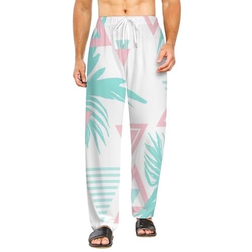 Bas de pyjama femme long avec poches latérales intégrées