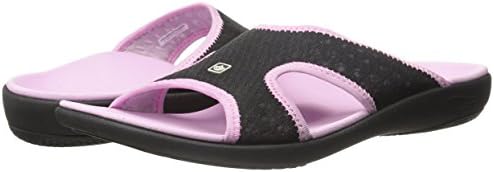 Spenco Women's Breeze Slide Sandal, Black/Pink, 9 M US | Image 6