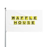 Waffle House Flag For Indoor Home House Decor Durable Garden Breeze Banner Sign Flag 3x5 Ft
