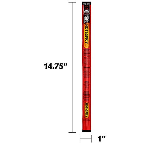 Jack Link’s Beef Snack Sticks, Hot and Spicy, 1.5 oz., 24 Count – Great Protein Snack, Meat Stick with 8g of Protein, Made with 100% Premium Beef, No added MSG - Thumbnail 7