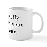 CafePress I'M Silently Correcting Your Grammar. Mug 11 oz (325 ml) Ceramic Coffee Mug