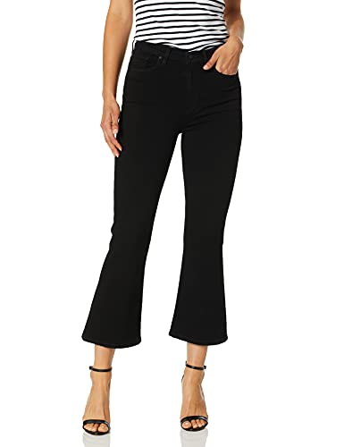 HUDSON Women's Holly High Rise, Cropped, Flare Jean