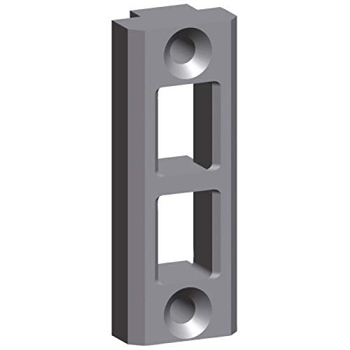 Gâches de tringle pour crémone à larder pour menuiserie PVC Ferco Gu (E-13017-00-0-1)