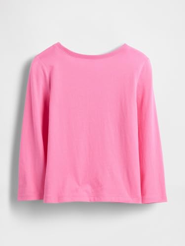 Image of Gap Baby Girls' Long Sleeve Logo Tee T-Shirt