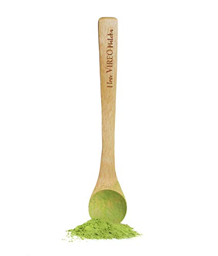 Vireo Bloom Thé Vert Matcha Premium Cérémonie 50g - Énergie, Métabolisme et Booster de Focus, Emballés Avec des Antioxydants - de Poudre Pour le Thé, les Déserts, Lattes, Smoothies, Cuisson