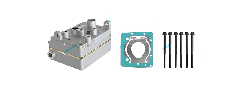 Robur Bremse Air Brake Compressor Cylinder Head for PACCAR MX13 / MX 11/912 218 920 2/2121411 / 2139800/912 218 000 0 /