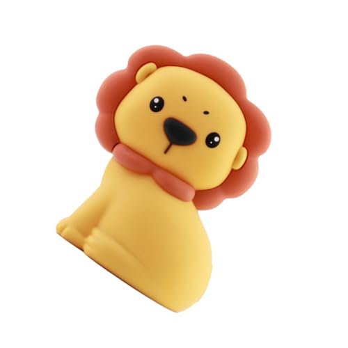 Veilleuse silicone lion contre la peur du noir lampe enfant