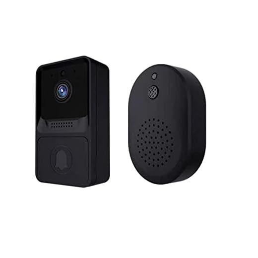 Jethrora Smart Home WIFI campainha campainha sem fio câmera de segurança visão noturna interfone para apartamentos e casa