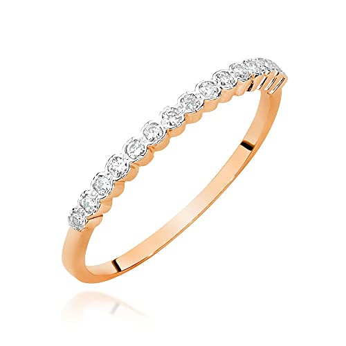 Lumari Gold Custom Rose Gold Ring with Diamonds – Perfect for Any Occasion