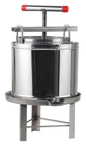 DXYOYONGMZ Fruit Wine Manual Press, Fruit Press, Beeswax Press, Home Honey Wax Press for Wine Tincture Cheese Herbs Vegetables