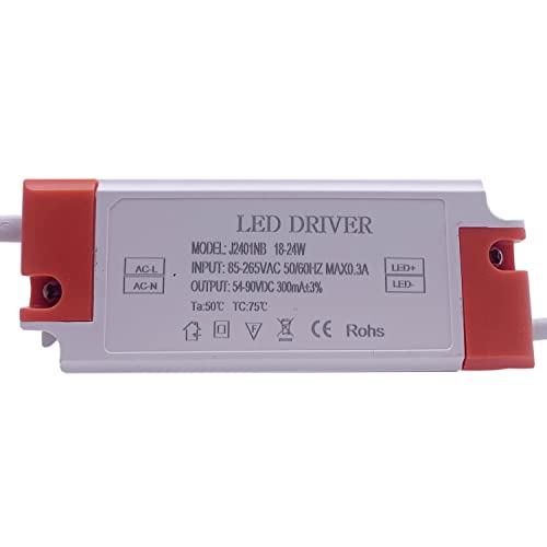 Image of LED Driver 300mA 600mA 900mA 1-3w 4-7w 8-12w 12-18w 18-25w 25-36w LED Constant Current Driver Power Unit Supply for LED Bulb Transformers (18-24W 300mA)
