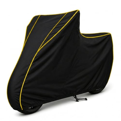 Image of Premium Bike Body Cover for Interceptor 650 100% Waterproof, Dustproof & Scratch Resistant| Fully Bottom Elastic UV Resistant Heavy Duty Body Cover | All Weather Outdoor Use