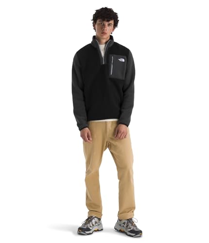The North Face Yumiori Quarter Zip Jacket, Blk/Asphalt Gy/Monument Gy, XL - image 5
