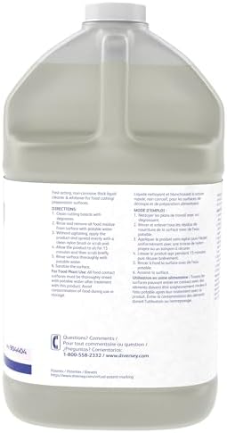 Diversey 904404 SUMA Block Whitener Removes Stains from Cutting Boards, Chopping Blocks, Ready-to-Use, 1-Gallon